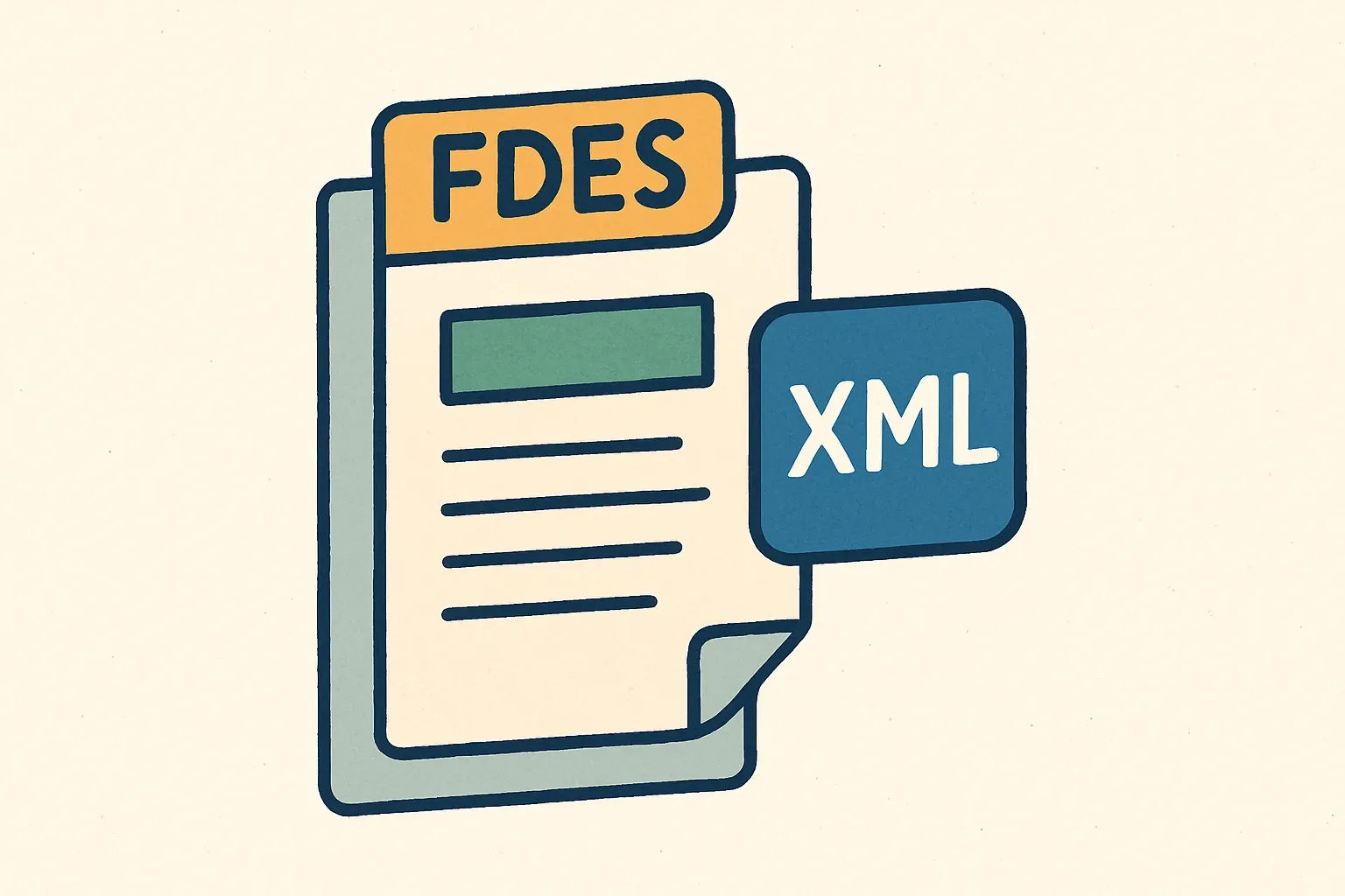 XML Document labelled FDES