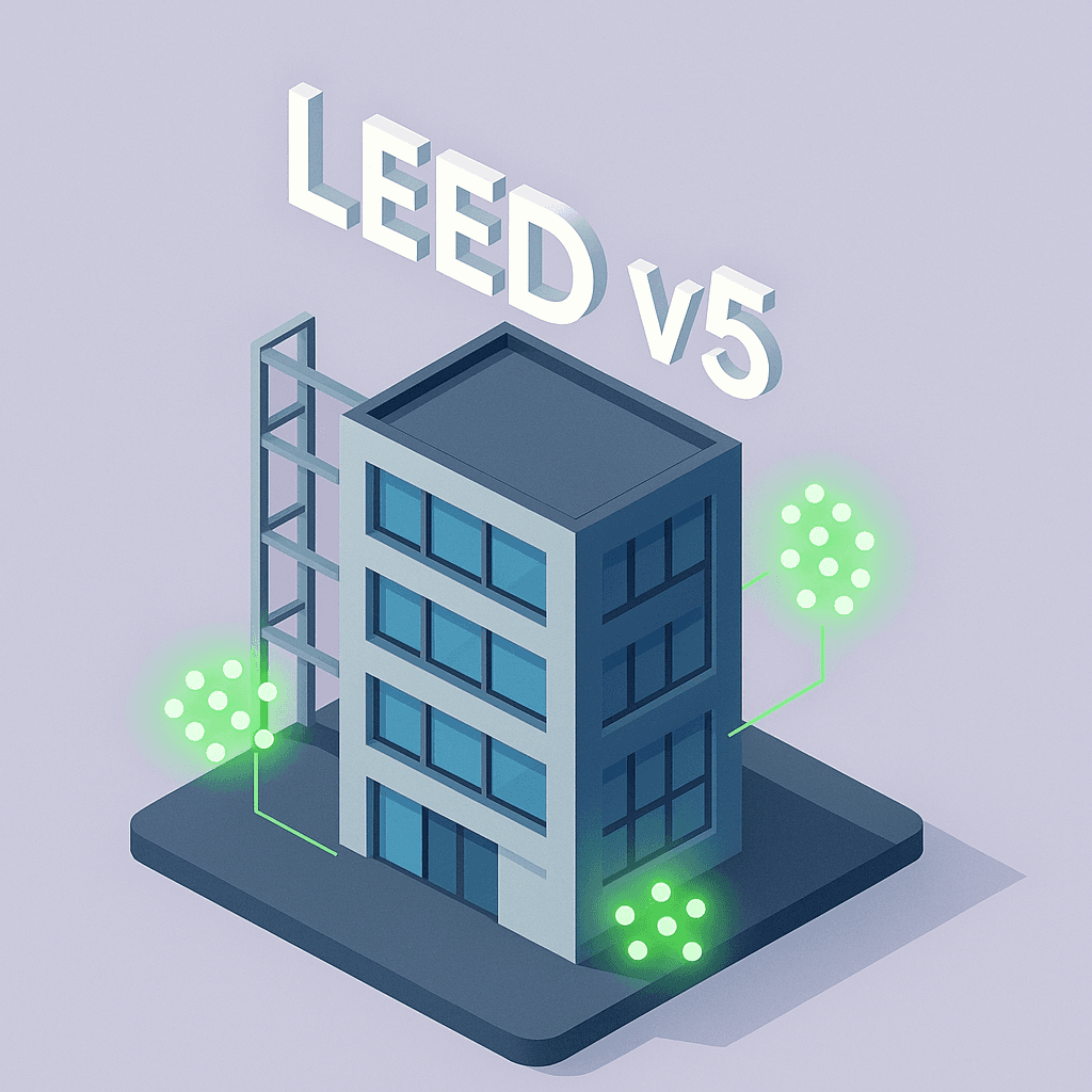 Building with LEED v5 label