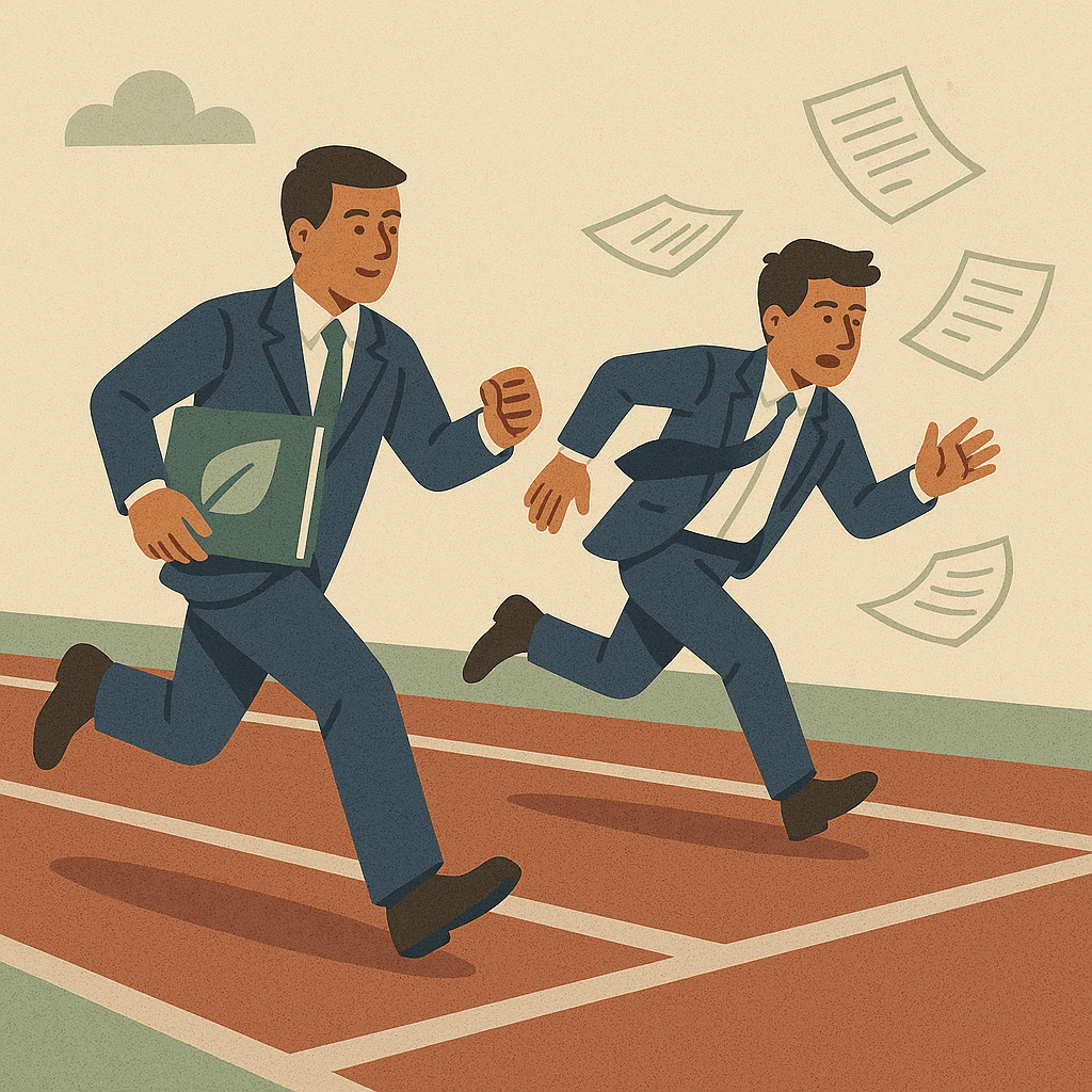 Race between two manufacturers – one with data, one scrambling