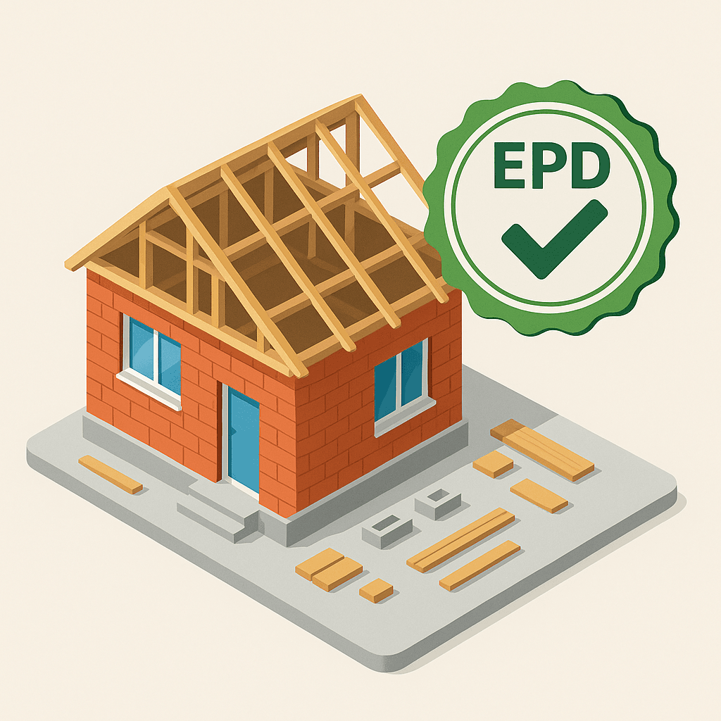 Construction site with EPD checked